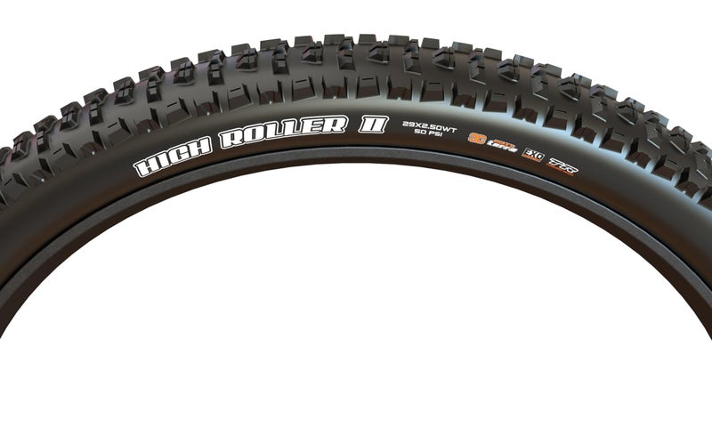 Maxxis ماكسيز هاي رولر 2-26"، 27.5"، 29" - DH، DD، EXO - تصنيف E25، بدون أنابيب | خيار متعدد الاستخدامات عندما تكون الظروف ناعمة أو فضفاضة، هاي رولر 2، 27.5x2.8 - EXO - Image 3